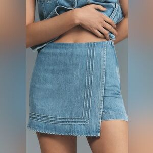 Denim Mini Skirt